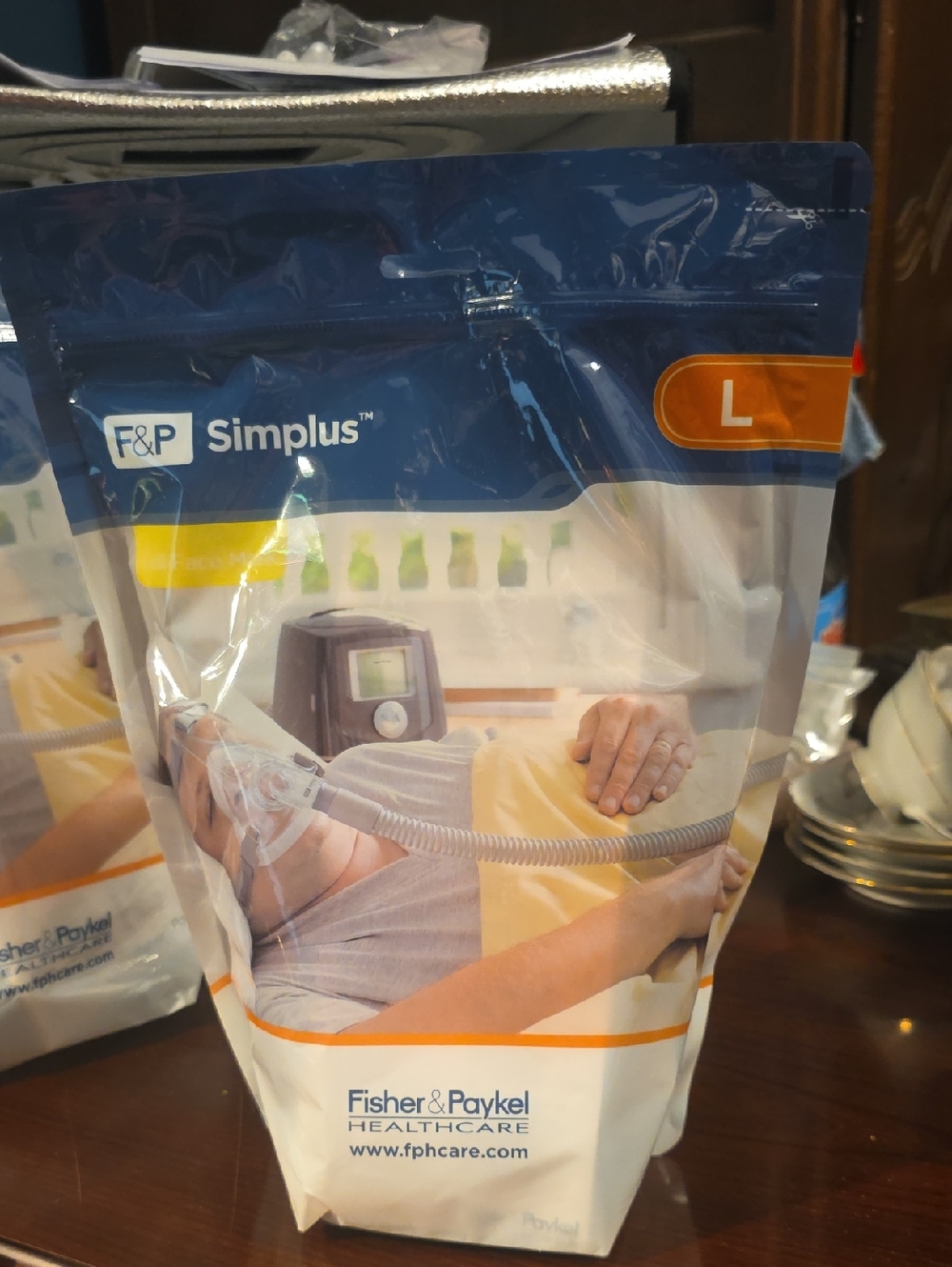 F&P Simplus Full Face Mask Head Gear Size Large